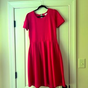 Hot Pink LuLaRoe Amelia